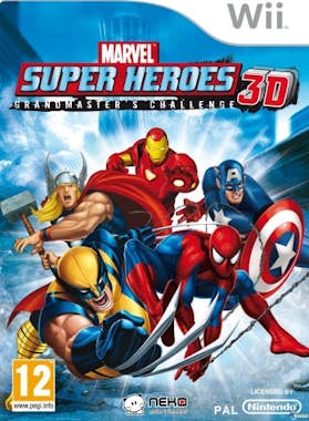 Bandland Games Marvel Super Heroes 3D Wii