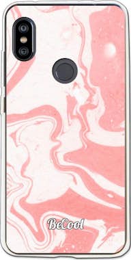 BeCool Funda Gel Xiaomi Redmi Note 6 Mormol Rosa Liquido
