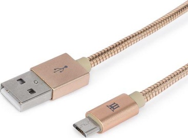 Generica Maillon Technologique Premium MTPMUMG241 cable USB 1 m USB A Micro-USB B Macho Oro