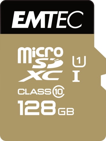 Emtec microSD Class10 Gold+ 128GB memoria flash MicroSDXC Clase 10