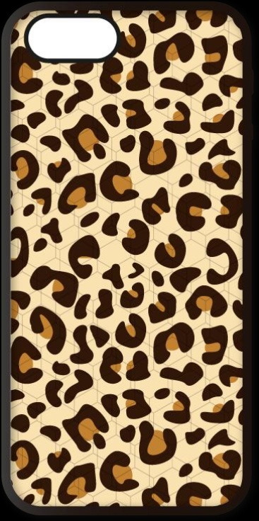 Phonecases3D Funda móvil iPhone 5 Leopardo Estampado 3D
