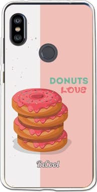 BeCool Funda Gel Xiaomi Redmi Note 6 Pro Donut Love