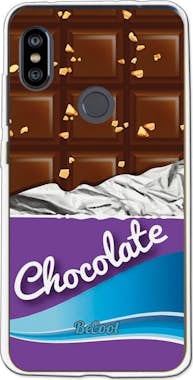BeCool Funda Gel Xiaomi Redmi Note 6 Pro Chocolate con Al