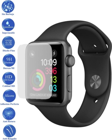 Cristal templado discount apple watch 3