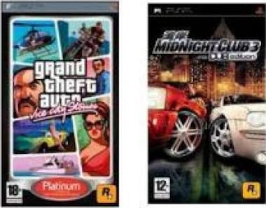 PSP Gran Theft Auto Vice City + Midnigh Club3
