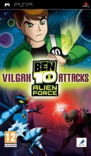 PSP BEN 10 ALIEN FORCE: VILGAX ATTACKS
