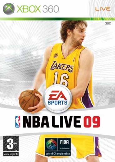 XBOX 360 NBA LIVE 2009