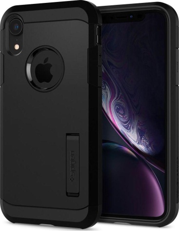 Spigen Funda Tough armor compatible con iphone xr negro 064cs24876 para