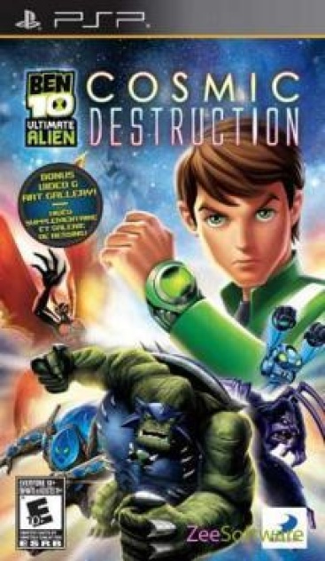 PSP Ben 10 Ultimate Alien Cosmic Destruction