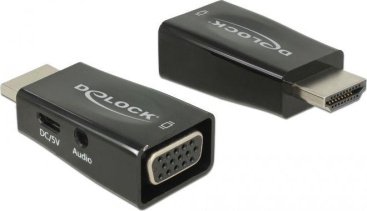 Delock DeLOCK 65901 adaptador de cable HDMI A VGA & 3.5 m