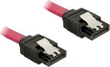 Delock DeLOCK 82674 cable de SATA 0,1 m Rojo