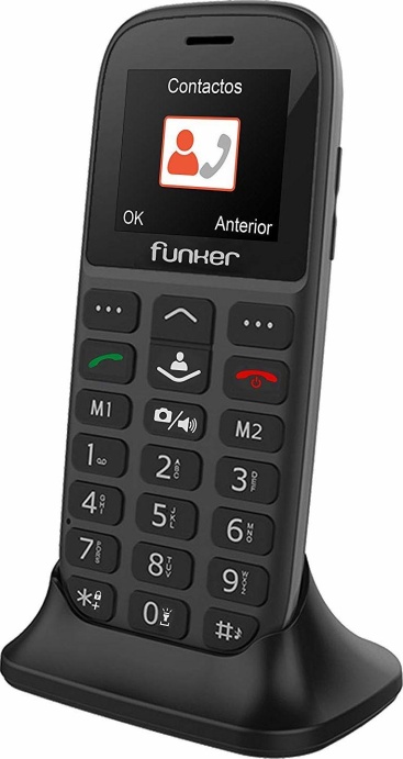 Comprar Funker C65 Easy Plus Negro al mejor precio | Phone FUNKER C65 EASY PLUS LIBRE