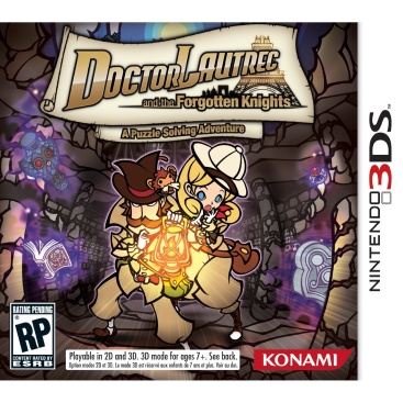 3ds Dr. Lautrec and the forgotten knights doctor y los caballeros olvidados nintendo