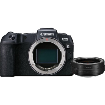 Canon EOS RP Body + EF-EOS R Adapter Cuerpo MILC 26,2 MP CMOS 6240 x 4160 Pixeles Negro