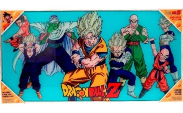 Carteles Toys Pôster de cristal dragon ball heroes z poster vidrio 60 x 30 cm multicolor sdtdrb22026