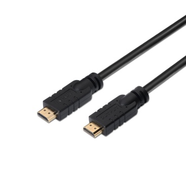 Cable Repetidor Hdmi 30m negro generica aisens a1190106 30 tipo v1.4 4k machomacho 1.4 alta velocidad conectores de hec chipset para