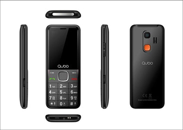 Qubo Telefono 2.4 Xeus Negro
