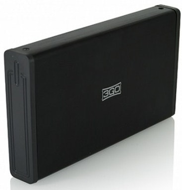 3GO 3GO HDD35BK312 caja para disco duro externo 3.5""