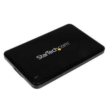 StarTech.com Caja de Disco Duro USB 3 con UASP para HDD/SSD SATA III de 2,5 Pulgadas y 7mm de Espesor