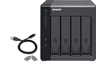 QNAP QNAP TR-004 caja para disco duro externo 2.5/3.5""