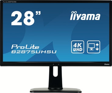 Iiyama iiyama ProLite B2875UHSU-B1 pantalla para PC 71,1 cm (28) 4K Ultra HD LED Plana Mate Negro