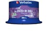 Verbatim Verbatim DVD+R Double Layer 8x Matt Silver 50pk Sp
