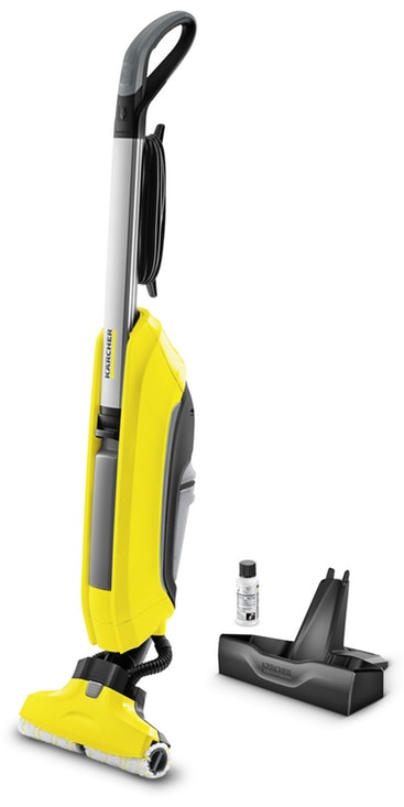 Kärcher FC 5 Cordless Sin bolsa Negro, Plata, Amarillo