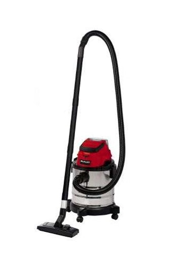 Einhell TC-VC 18/20 Li S-Solo Aspiradora de tambor 20 L Negro, Gris, Rojo