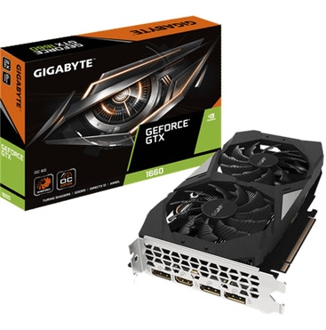 Gigabyte GV-N1660OC-6GD tarjeta gráfica GeForce GTX 1660 6 GB GDDR5