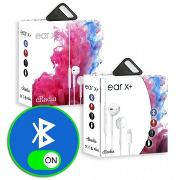 cRadia Auriculares EarX+ compatible lightning