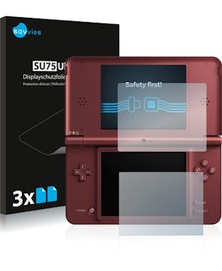 Savvies Protector de Pantalla para Nintendo DSi XL [6 Unid