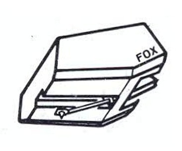 Fonestar Aguja Tocadiscos FOX833-DST-W con punta de diamant