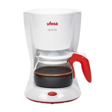 Ufesa Ufesa CG7213 Independiente Cafetera de filtro Rojo