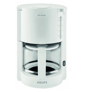 Krups F30901 cafetera eléctrica Independiente Cafetera de filtro Blanco 10 tazas