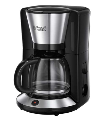 Russell Hobbs 24010-56 cafetera eléctrica Independiente Cafetera de filtro Negro 1,25 L 10 tazas