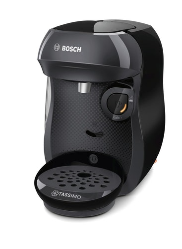 Bosch TAS1002 cafetera eléctrica Independiente Máquina espresso Negro 0,7 L Totalmente automática