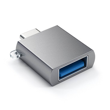 No Name Adaptador Audio USB-C a USB, Satechi - Gris
