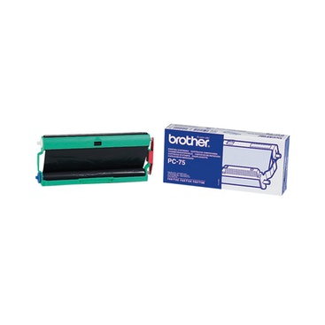 brother Brother PC-75 suministro para fax 144 páginas Negr