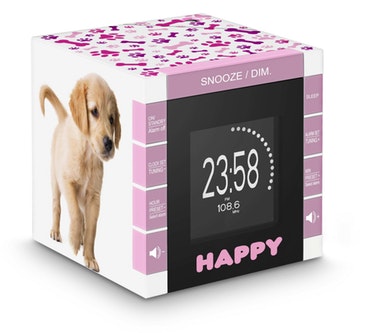 BIGBEN Bigben Interactive RR70PDOGS2 radio Reloj Digital Rosa, Blanco