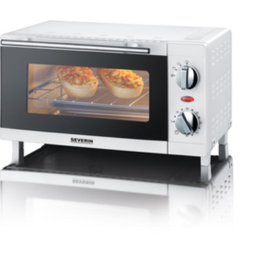 Severin TO 2054 horno Horno eléctrico 9 L 800 W Blanco