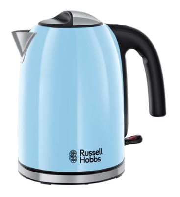 Russell Hobbs Colours Plus+ tetera eléctrica 1,7 L Azul 2400 W