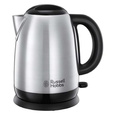 Russell Hobbs Adventure tetera eléctrica 1,7 L Negro, Plata 2400 W