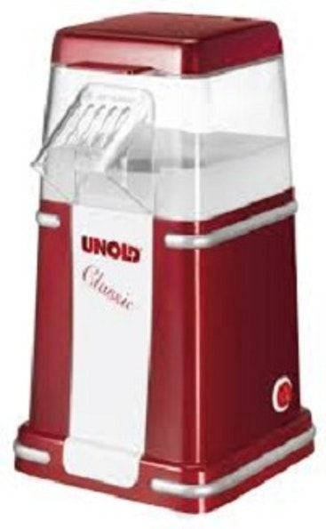 Unold Classic palomitas de maiz poppers Rojo, Plata, Blanco 900 W