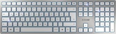 Cherry CHERRY KC 6000 SLIM teclado USB QWERTZ Alemán Plat
