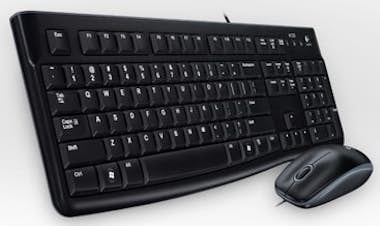 Logitech Logitech MK120 teclado USB AZERTY Francés Negro
