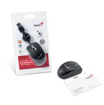 Genius Genius Micro Traveler USB ratón Óptico 1200 DPI
