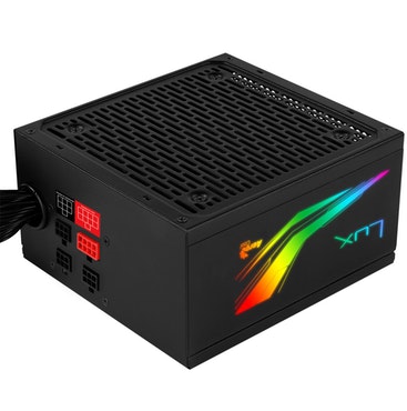 Aerocool LUX RGB 650M unidad de fuente de alimentación 650 W Negro