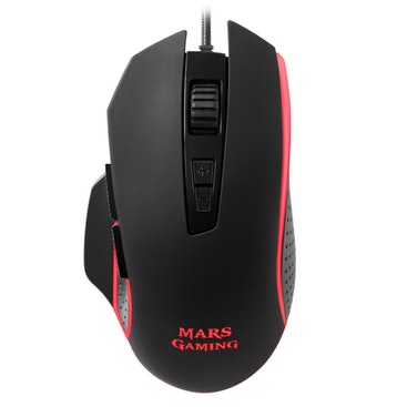 Mars Gaming MM018 ratón USB Óptico 4800 DPI mano derecha