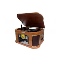Sunstech PXRC52CD Tocadiscos de tracción directa Madera