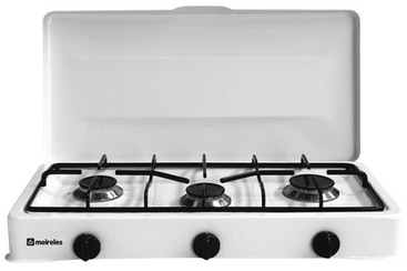 Meireles H 501 W hobs Mesa Encimera de gas Blanco